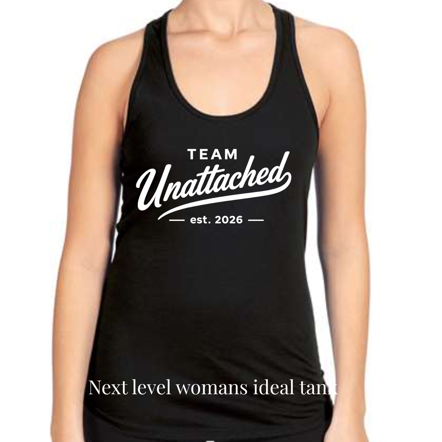 Team Unattached Custom Order Tank Top