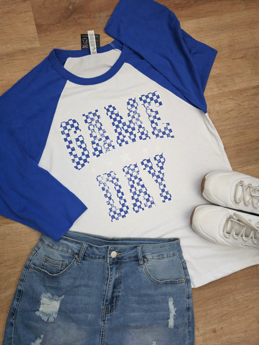 Game Day Jersey Raglan Tshirt