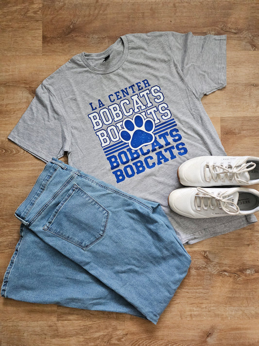 La Center Bobcats Paw Tshirt Pre-order