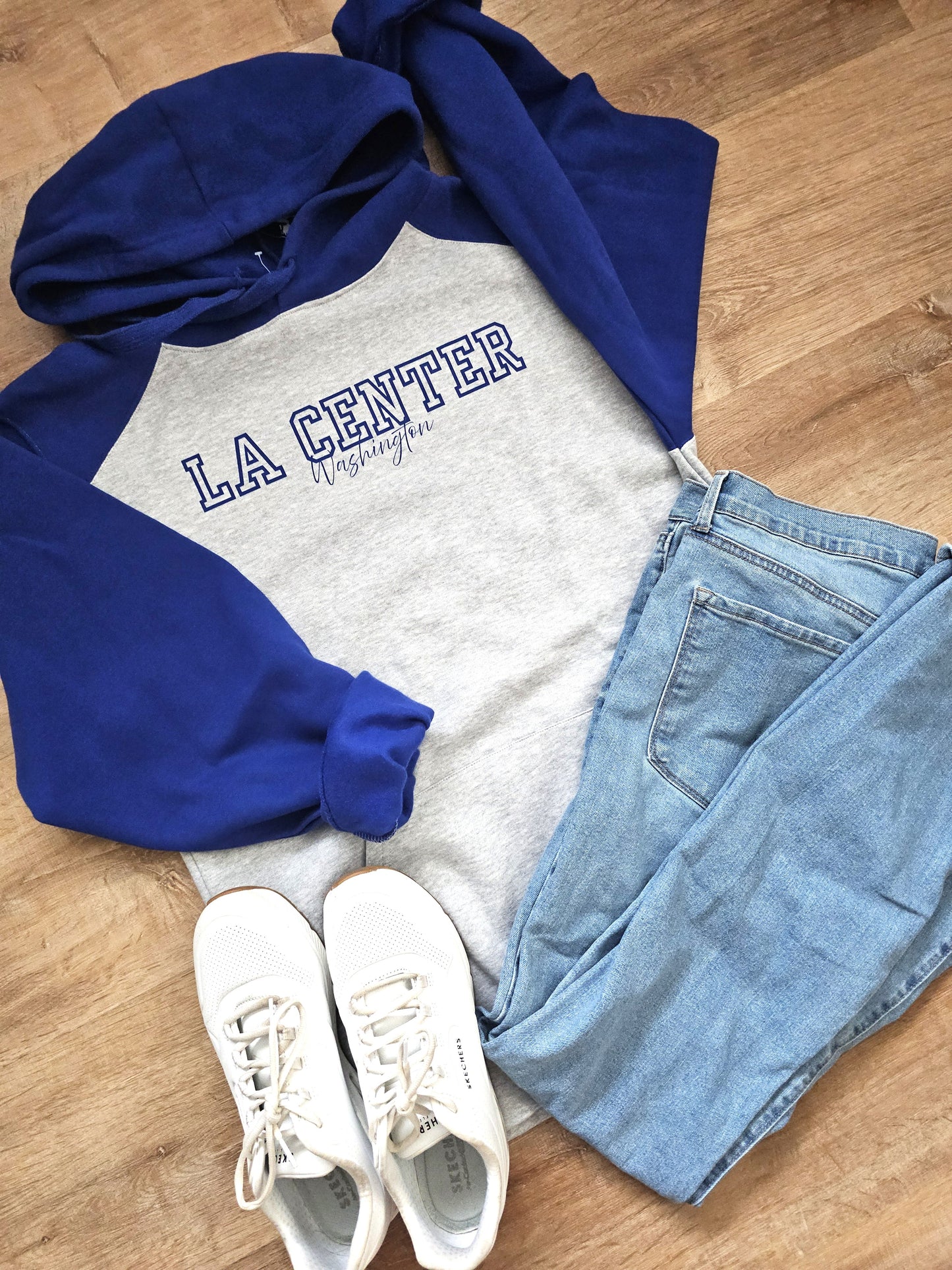 La Center Washington Color Block Hoodie