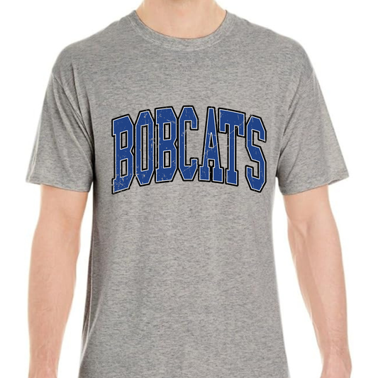 La Center Distressed Bobcats Tshirt Pre-order