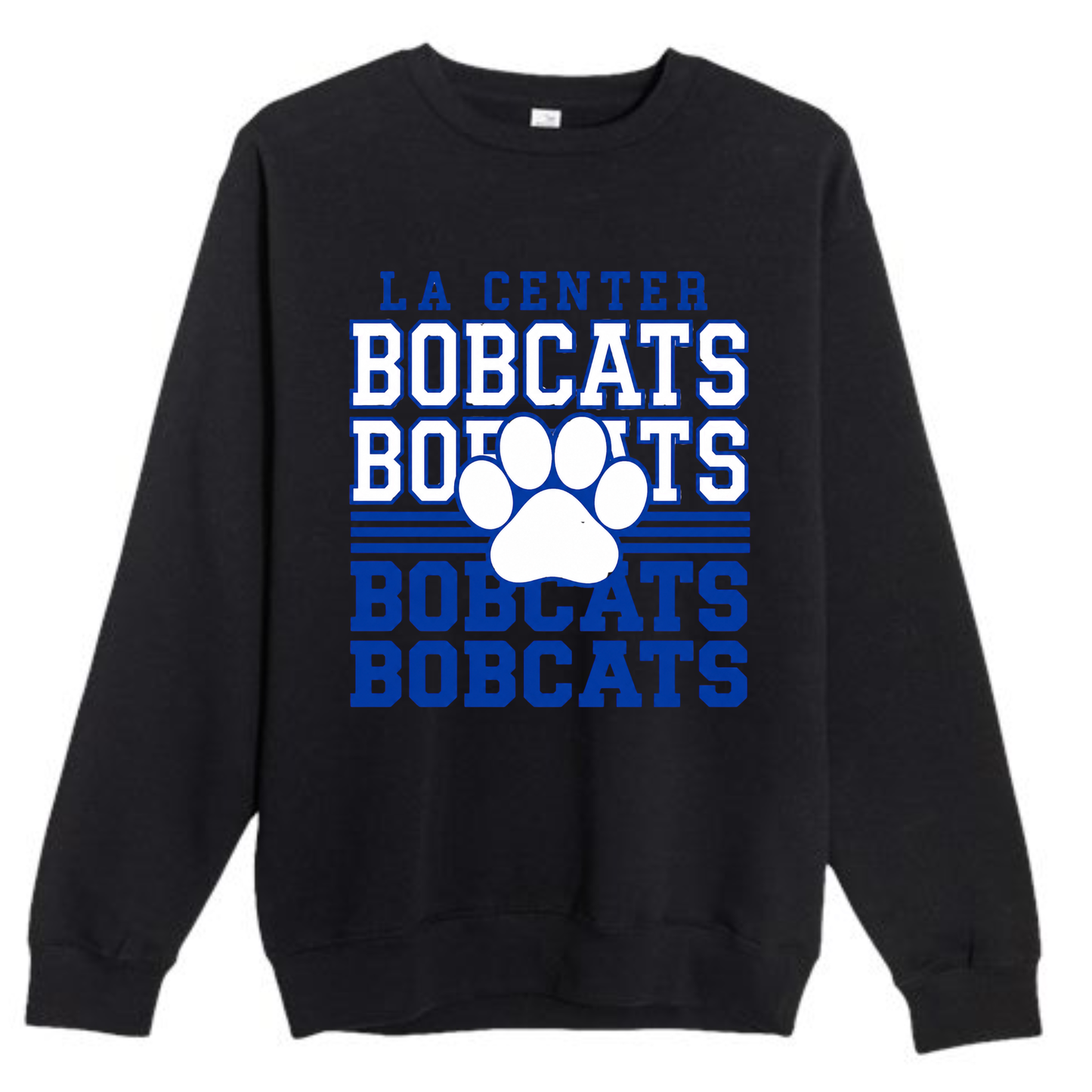 YOUTH La Center Bobcats Paw Sweatshirt Pre-order