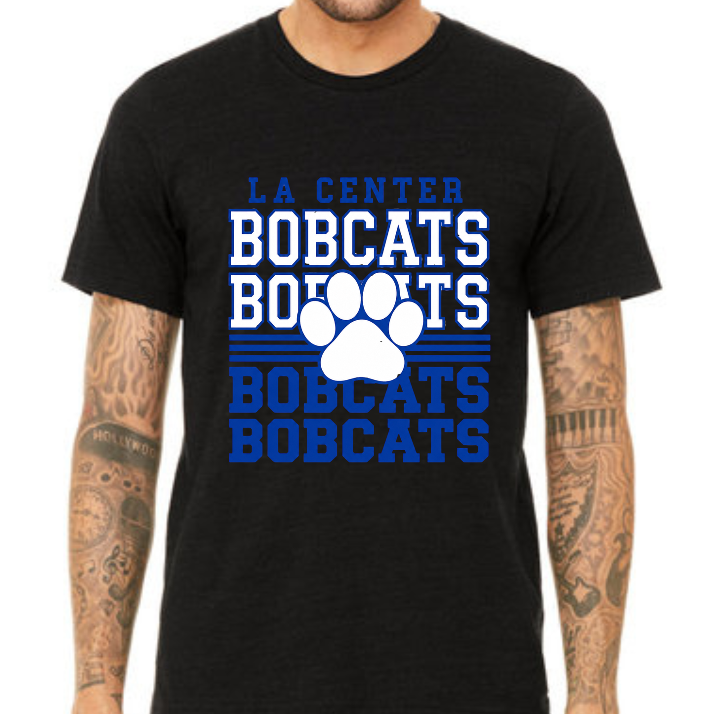YOUTH La Center Bobcats Paw  tshirt Pre-order