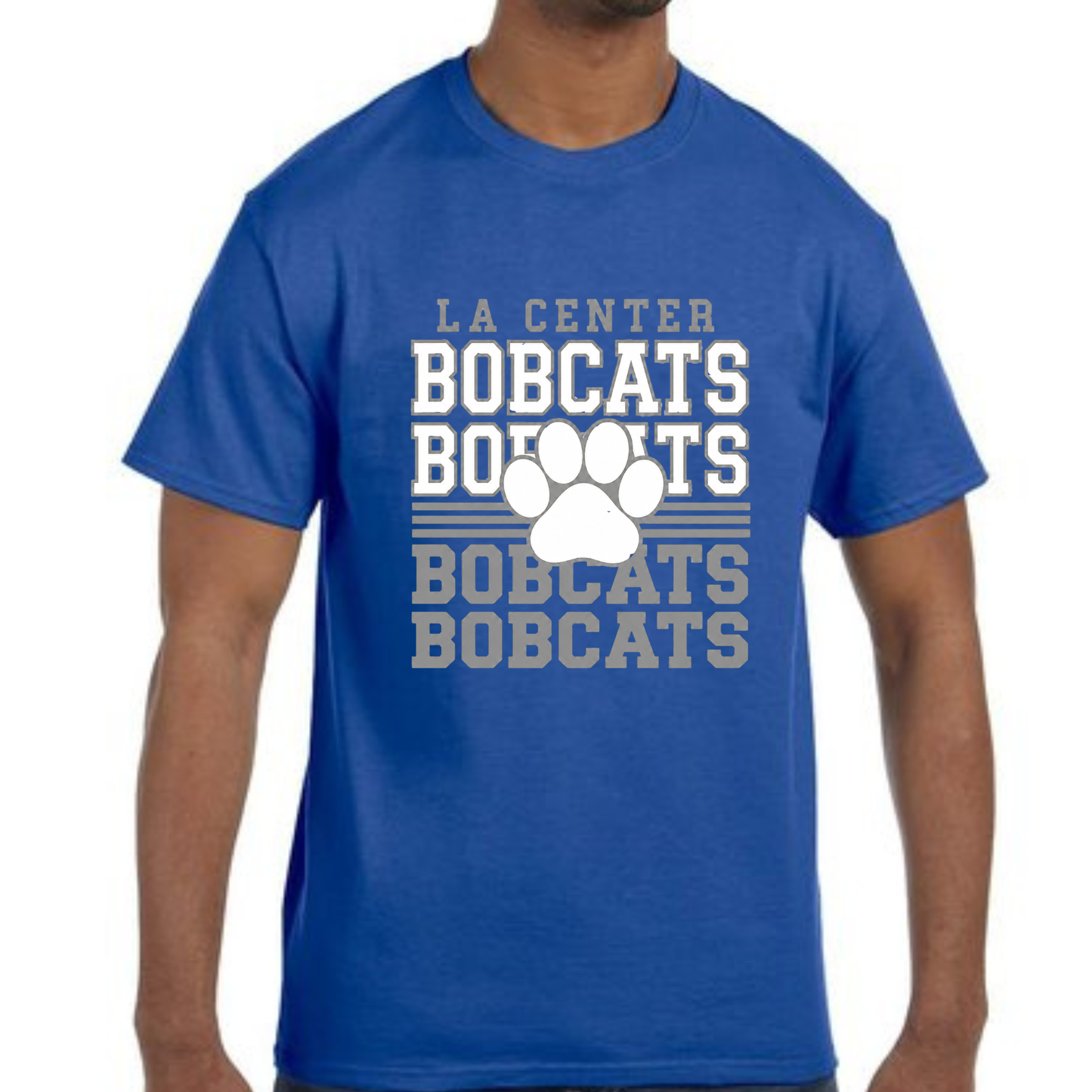 YOUTH La Center Bobcats Paw  tshirt Pre-order