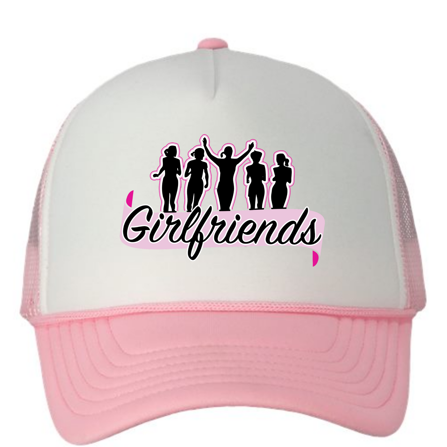 Pink Girlfriends Custom Order Foam Trucker Hats