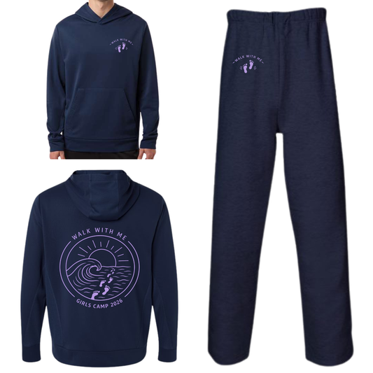 Walk with me Custom Hoodie prints
