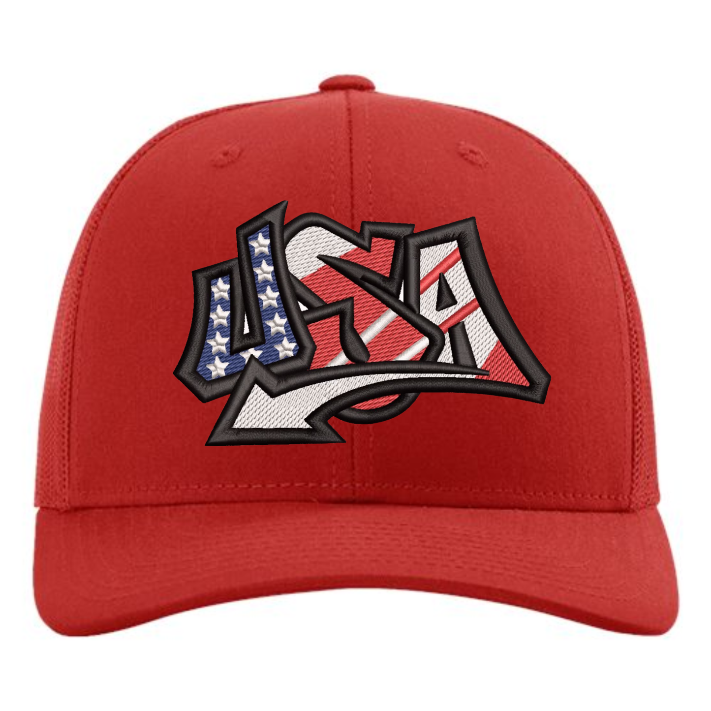 Embroidered USA Hats