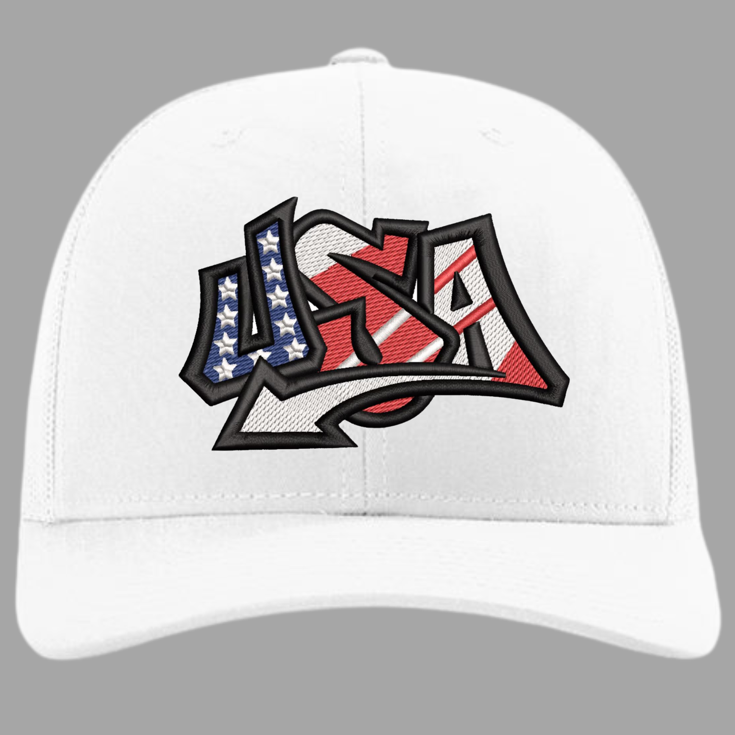 Embroidered USA Hats