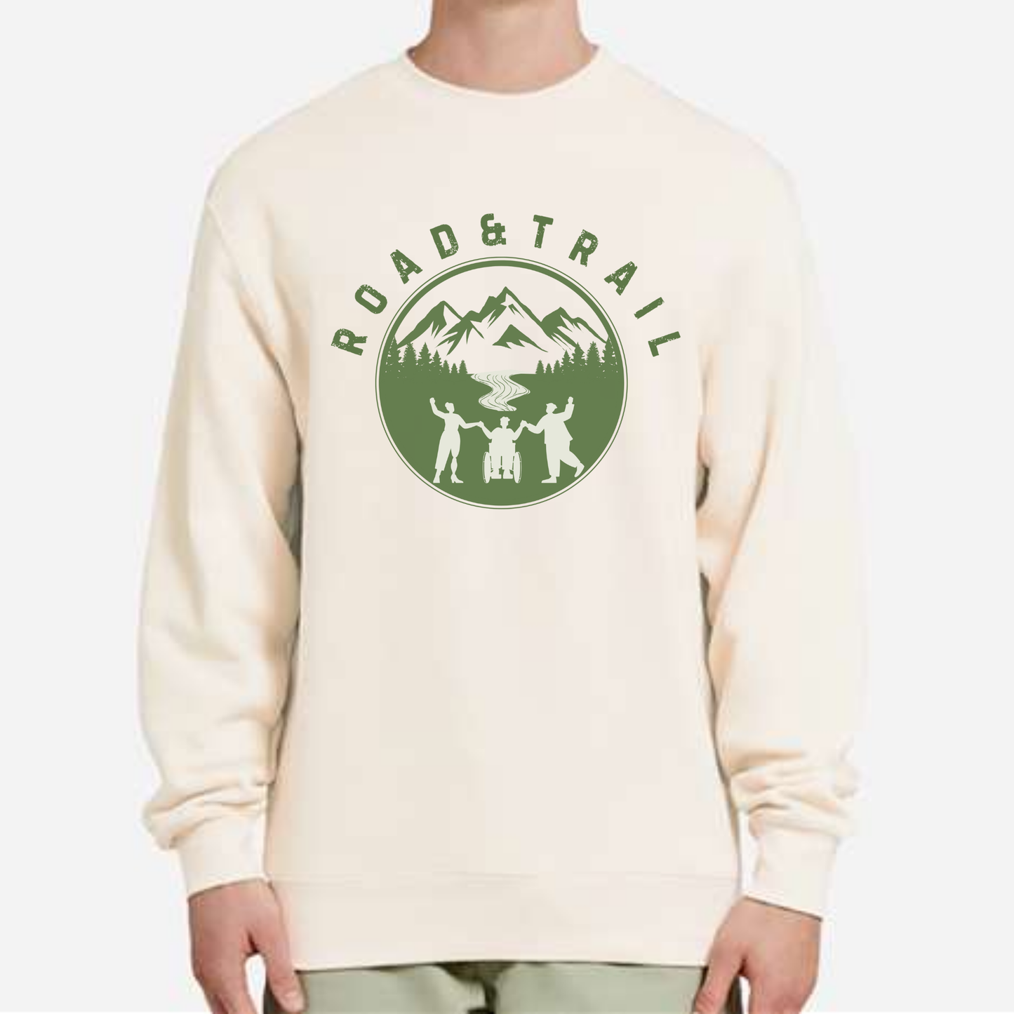 Road and Trails Custom Sweatshirt